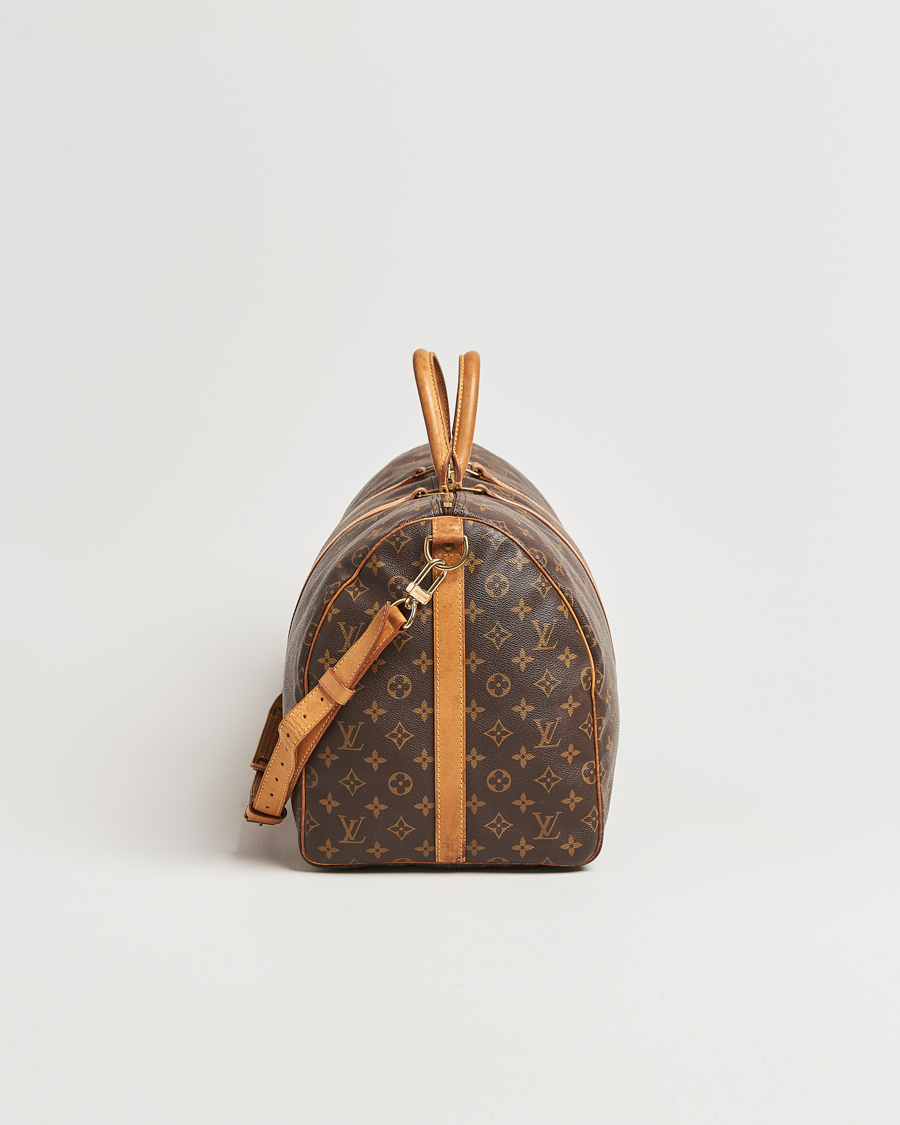 Heren | Pre-Owned & Vintage Bags | Louis Vuitton Pre-Owned | Keepall Bandoulière 55 Monogram