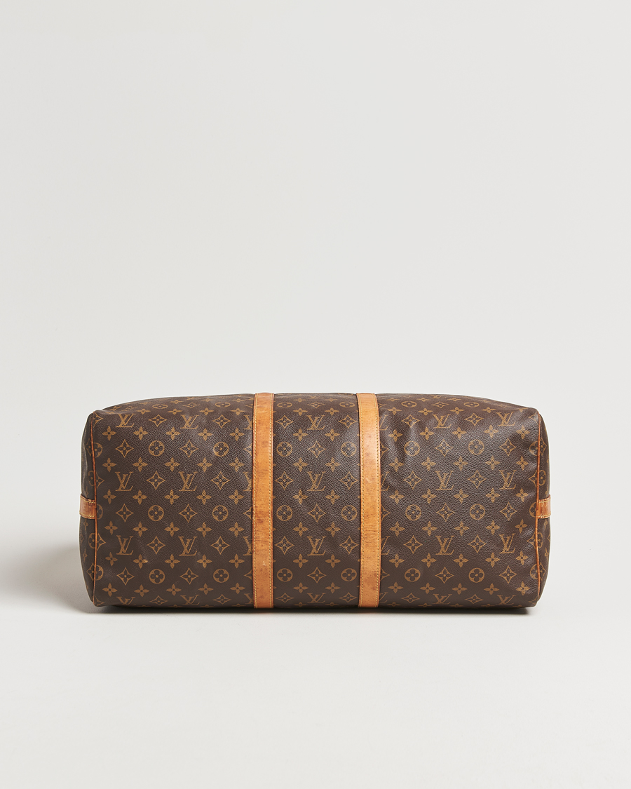 Heren | Pre-Owned & Vintage Bags | Louis Vuitton Pre-Owned | Keepall Bandoulière 55 Monogram