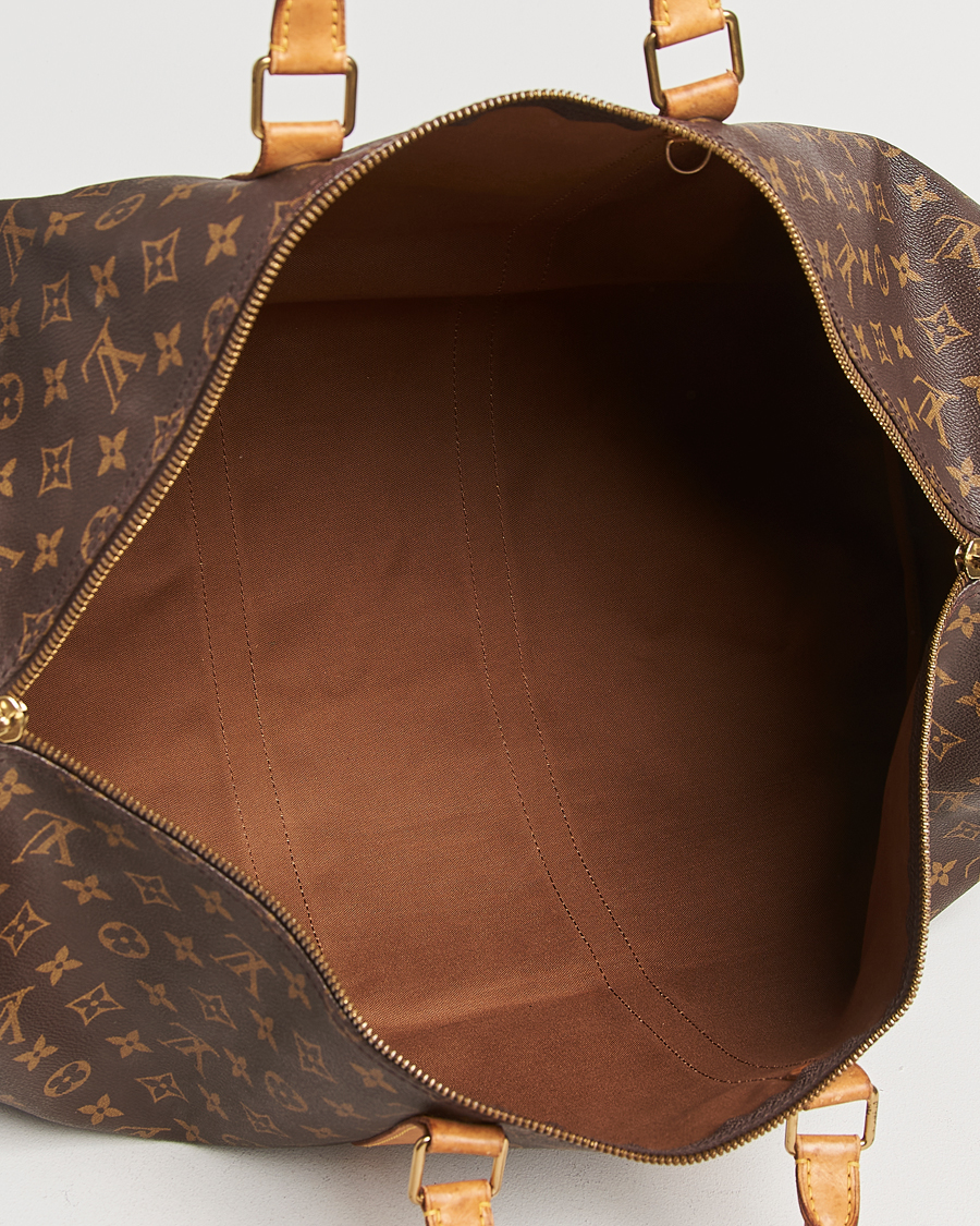 Heren | Pre-Owned & Vintage Bags | Louis Vuitton Pre-Owned | Keepall Bandoulière 55 Monogram