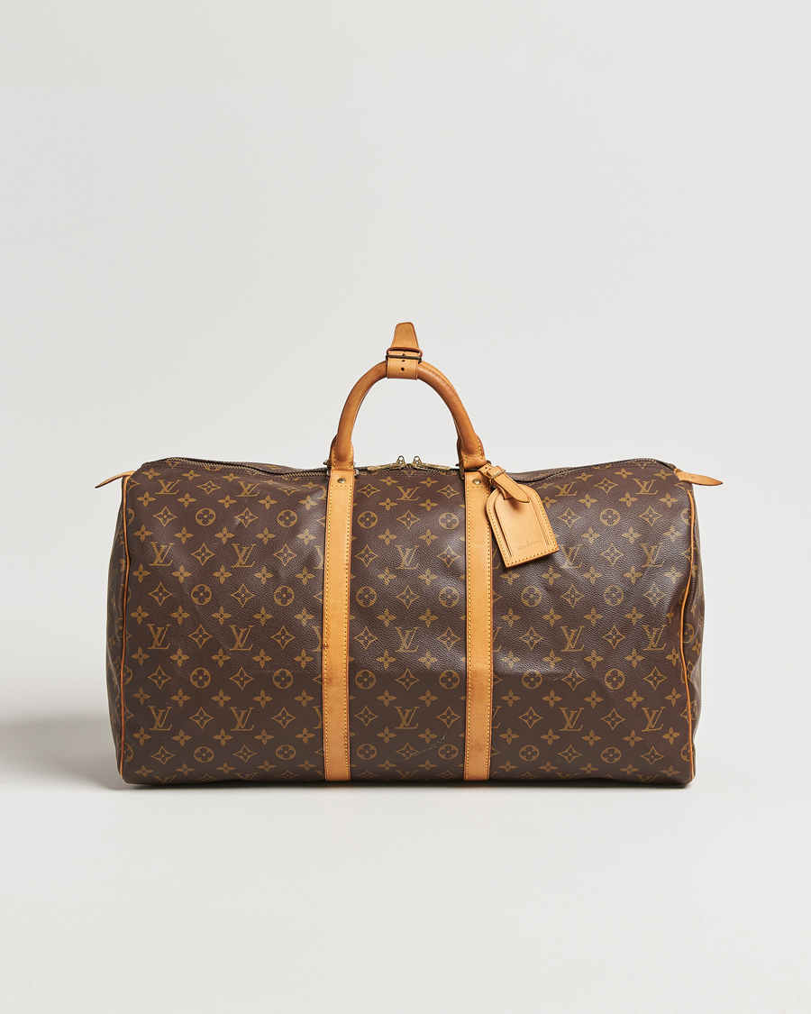 Heren | Pre-Owned & Vintage Bags | Louis Vuitton Pre-Owned | Keepall 55 Monogram