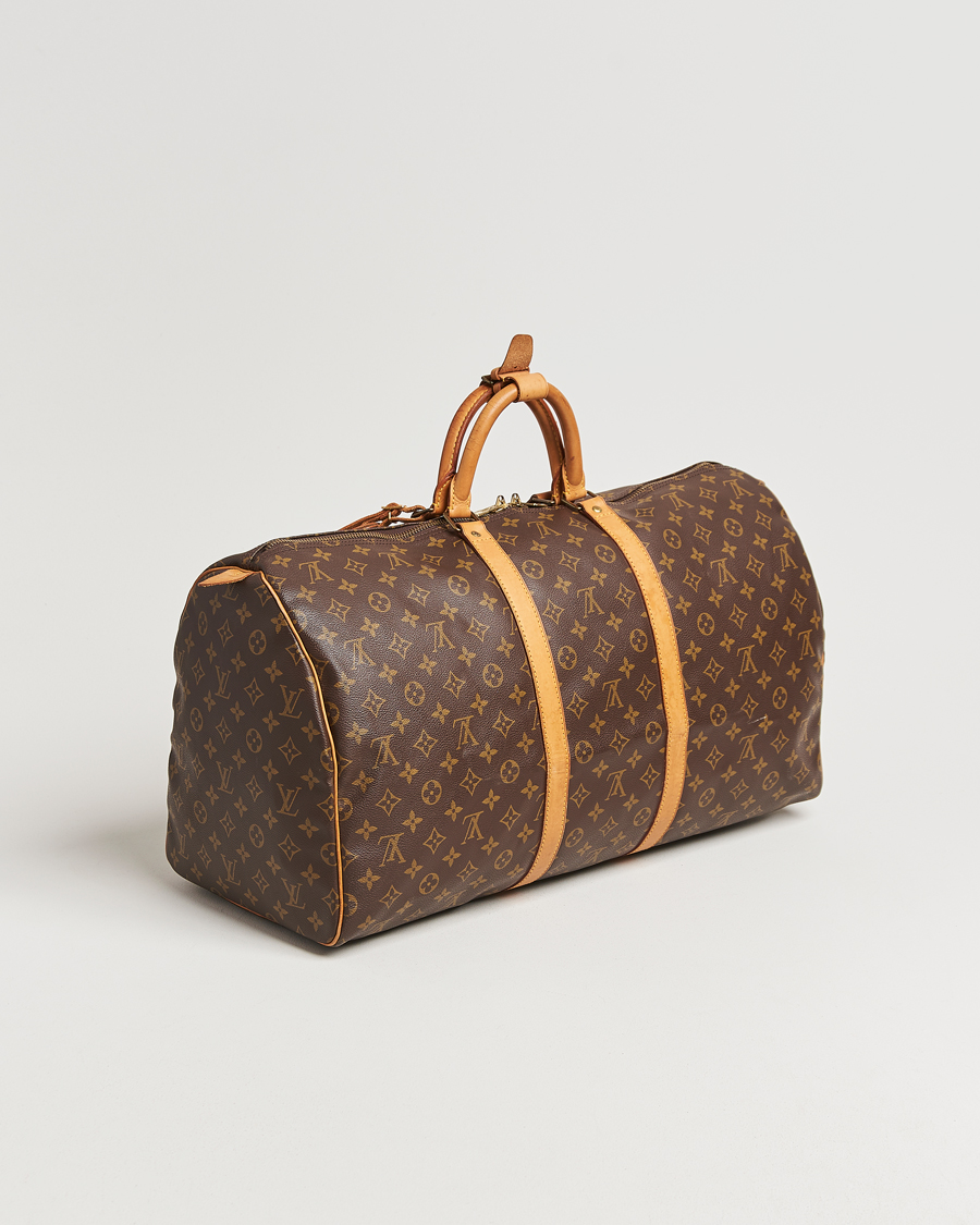 Heren | Pre-Owned & Vintage Bags | Louis Vuitton Pre-Owned | Keepall 55 Monogram