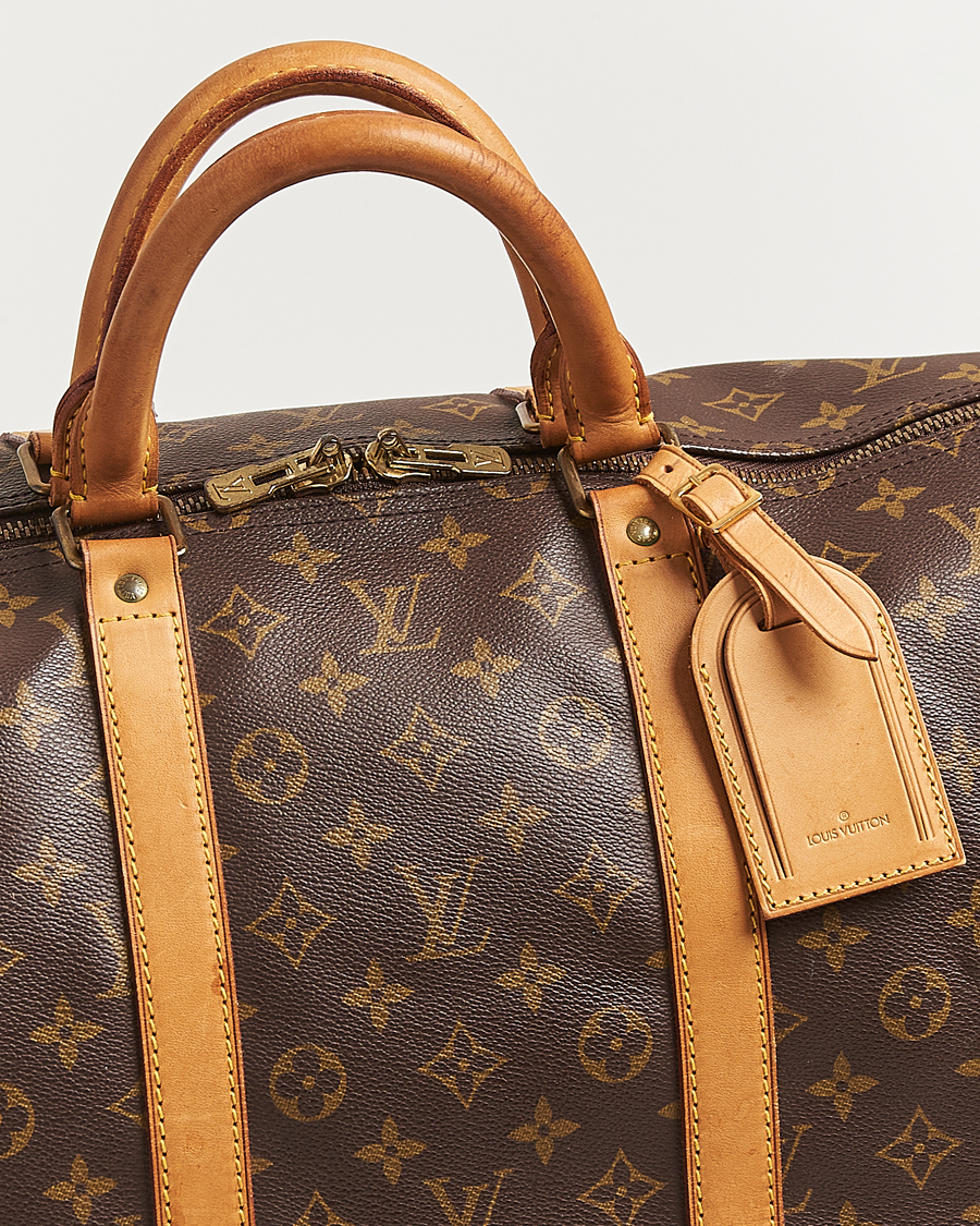Heren | Pre-Owned & Vintage Bags | Louis Vuitton Pre-Owned | Keepall 55 Monogram