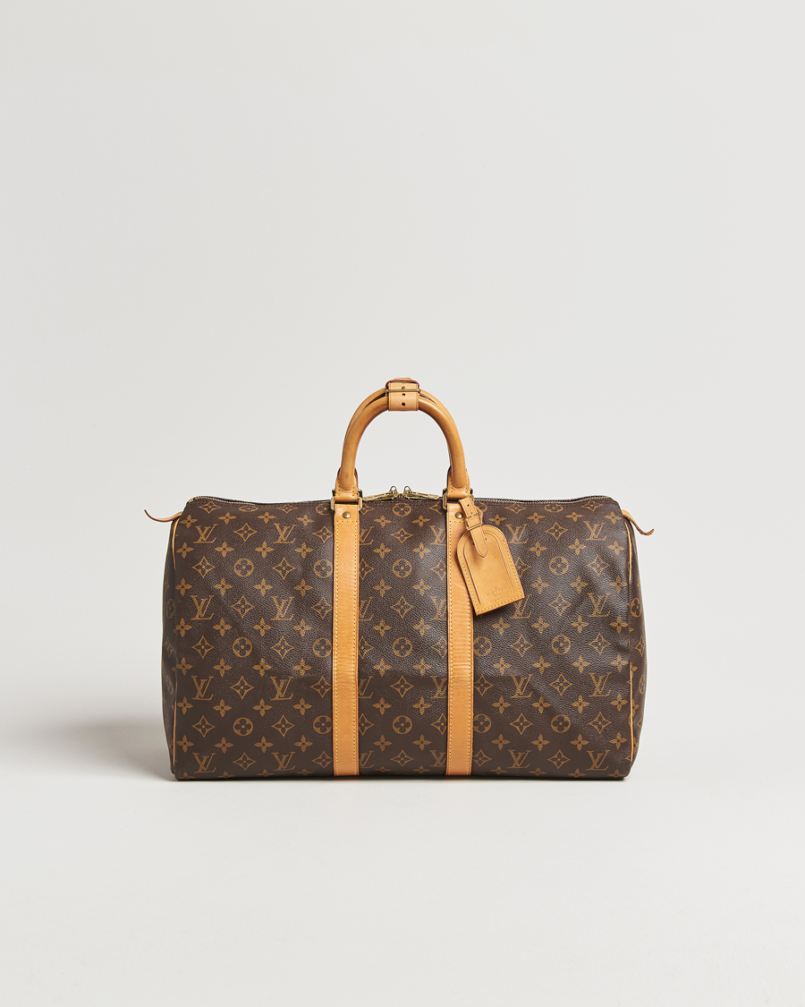 Heren | Pre-Owned & Vintage Bags | Louis Vuitton Pre-Owned | Keepall 45 Monogram