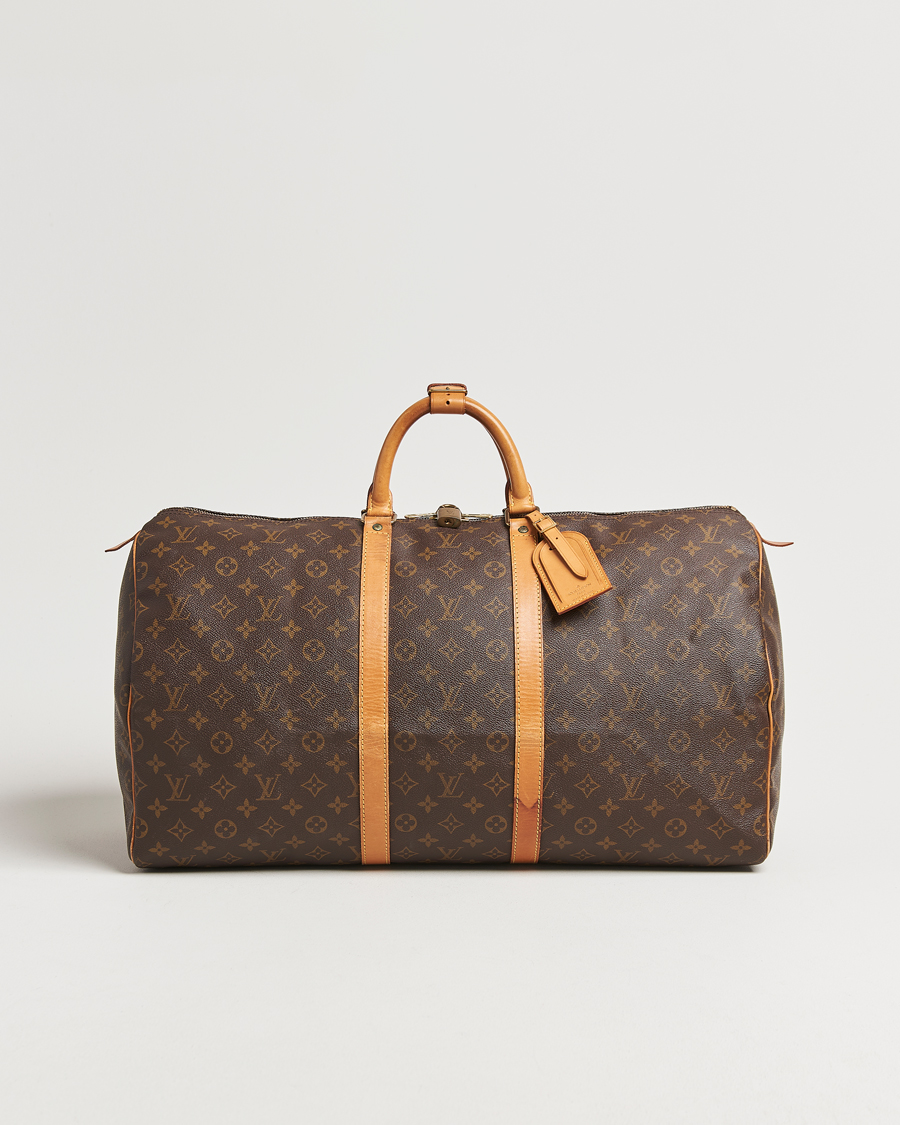 Heren | Pre-Owned & Vintage Bags | Louis Vuitton Pre-Owned | Keepall 55 Monogram
