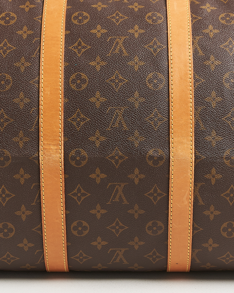 Heren | Pre-Owned & Vintage Bags | Louis Vuitton Pre-Owned | Keepall 55 Monogram