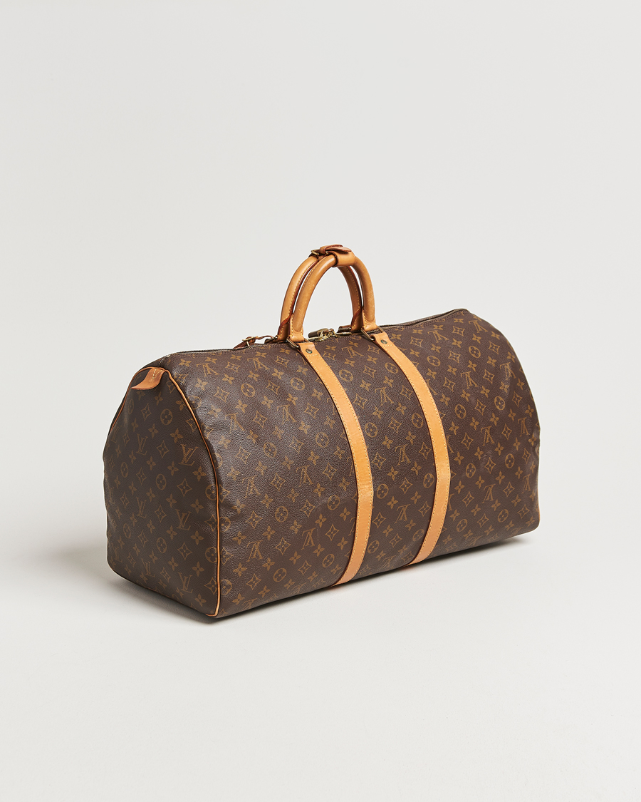 Heren | Pre-Owned & Vintage Bags | Louis Vuitton Pre-Owned | Keepall 55 Monogram