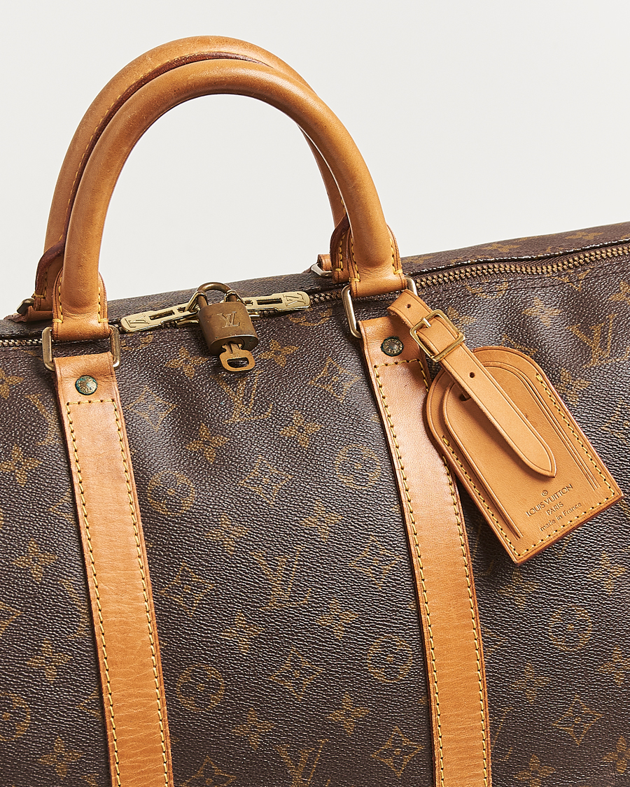 Heren | Pre-Owned & Vintage Bags | Louis Vuitton Pre-Owned | Keepall 55 Monogram