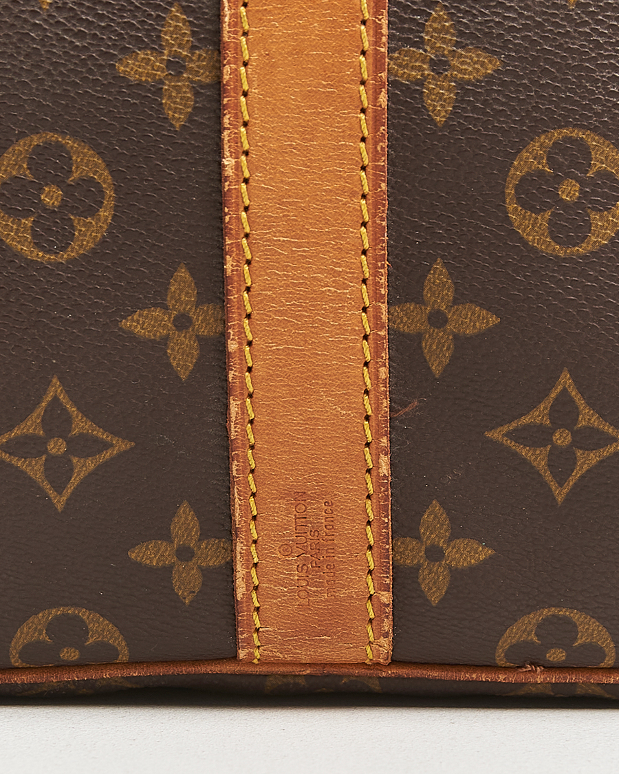 Heren | Pre-Owned & Vintage Bags | Louis Vuitton Pre-Owned | Keepall Bandoulière 55 Monogram