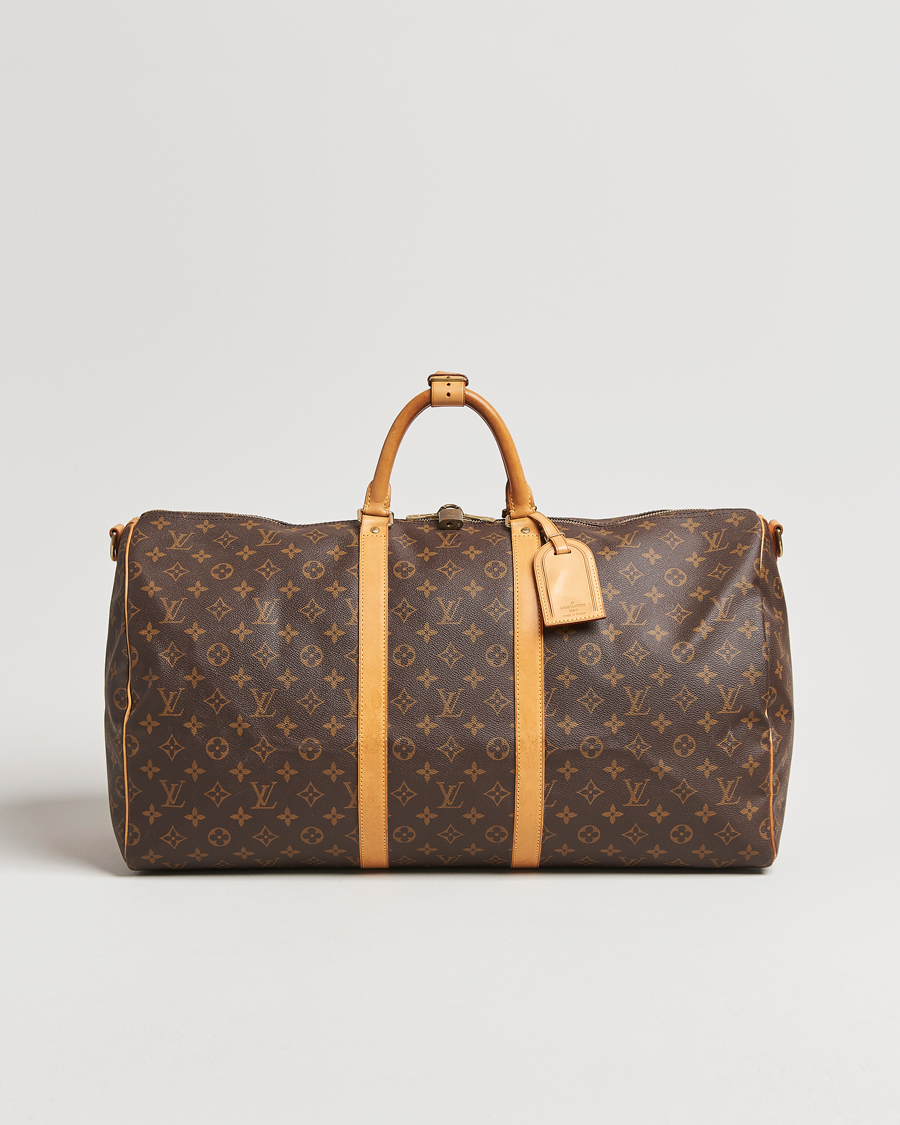Heren | Pre-Owned & Vintage Bags | Louis Vuitton Pre-Owned | Keepall Bandoulière 55 Monogram