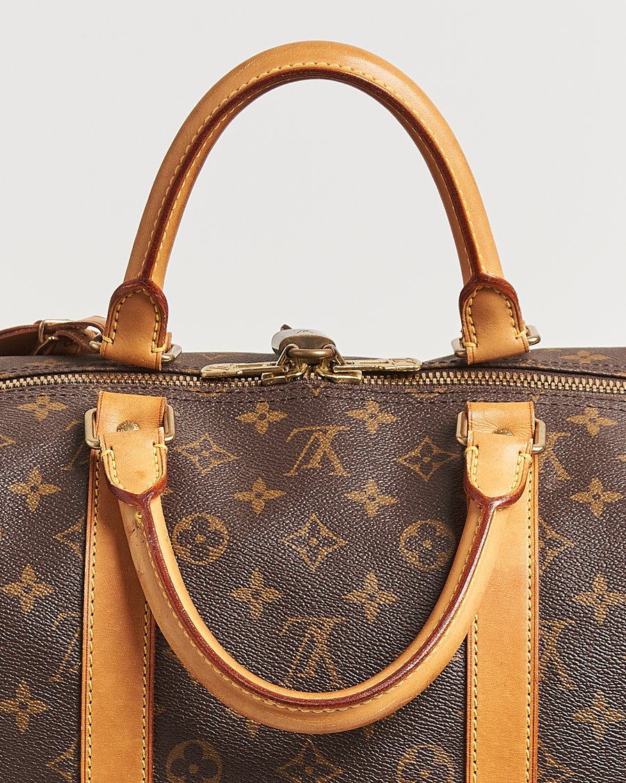 Heren | Pre-Owned & Vintage Bags | Louis Vuitton Pre-Owned | Keepall Bandoulière 55 Monogram