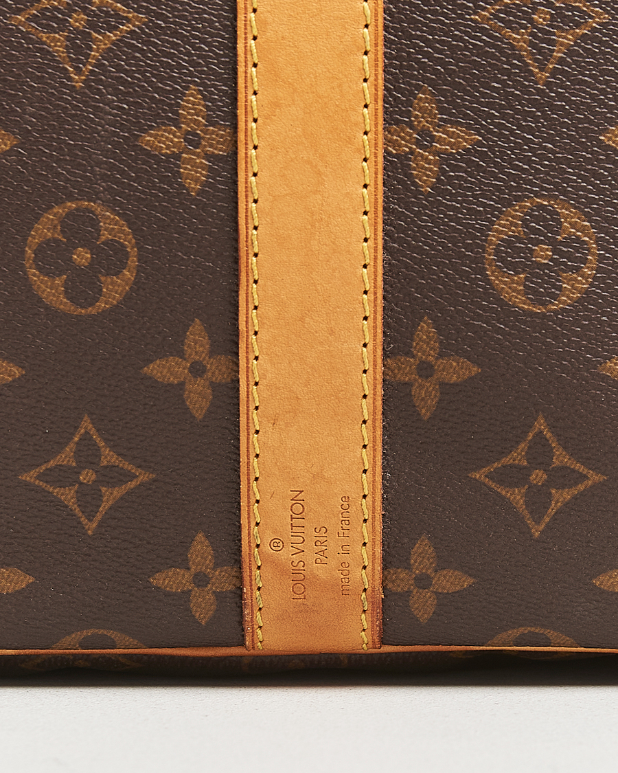 Heren | Pre-Owned & Vintage Bags | Louis Vuitton Pre-Owned | Keepall Bandoulière 55 Monogram