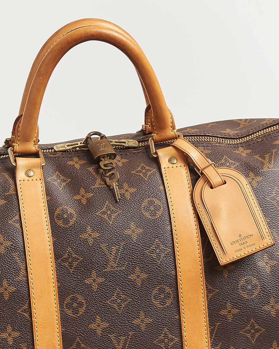 Heren | Pre-Owned & Vintage Bags | Louis Vuitton Pre-Owned | Keepall Bandoulière 55 Monogram