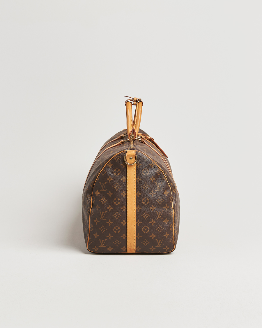Heren | Pre-Owned & Vintage Bags | Louis Vuitton Pre-Owned | Keepall Bandoulière 55 Monogram