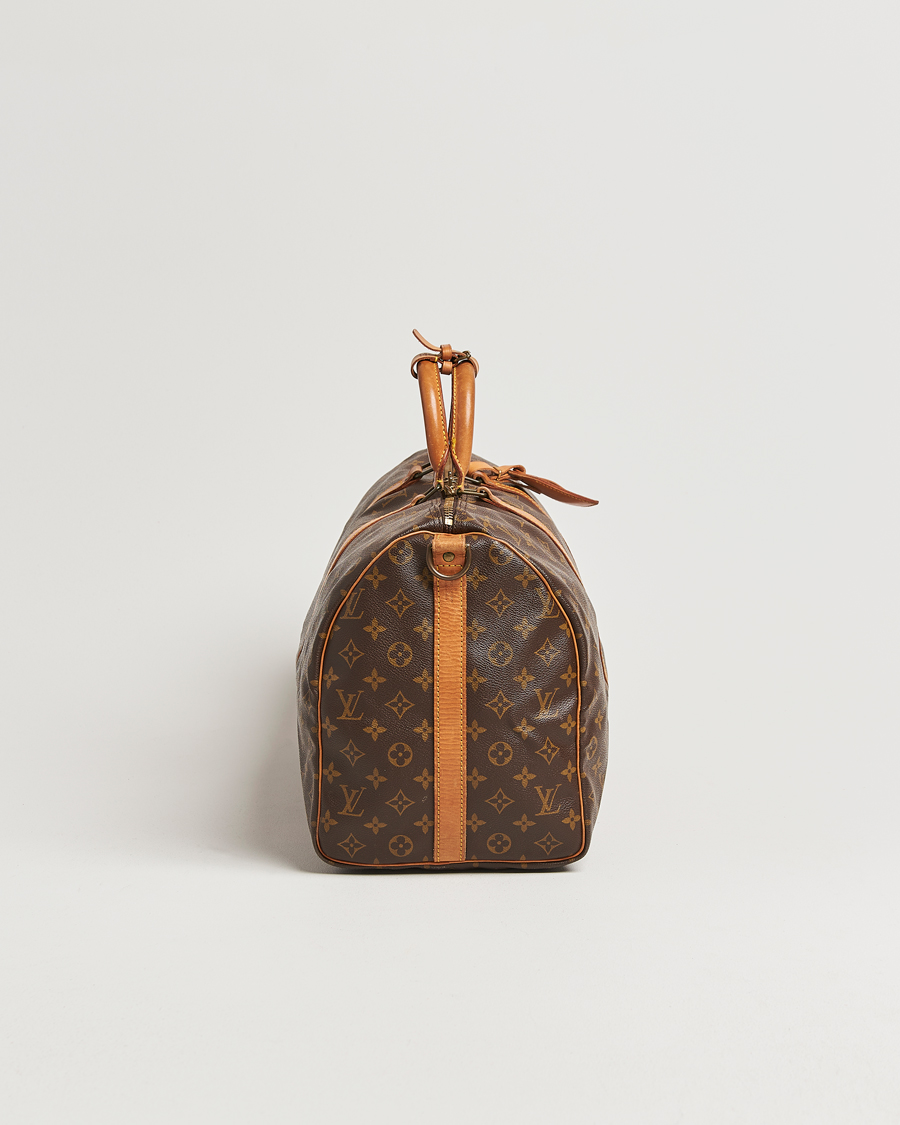 Heren | Pre-Owned & Vintage Bags | Louis Vuitton Pre-Owned | Keepall Bandoulière 50 Monogram
