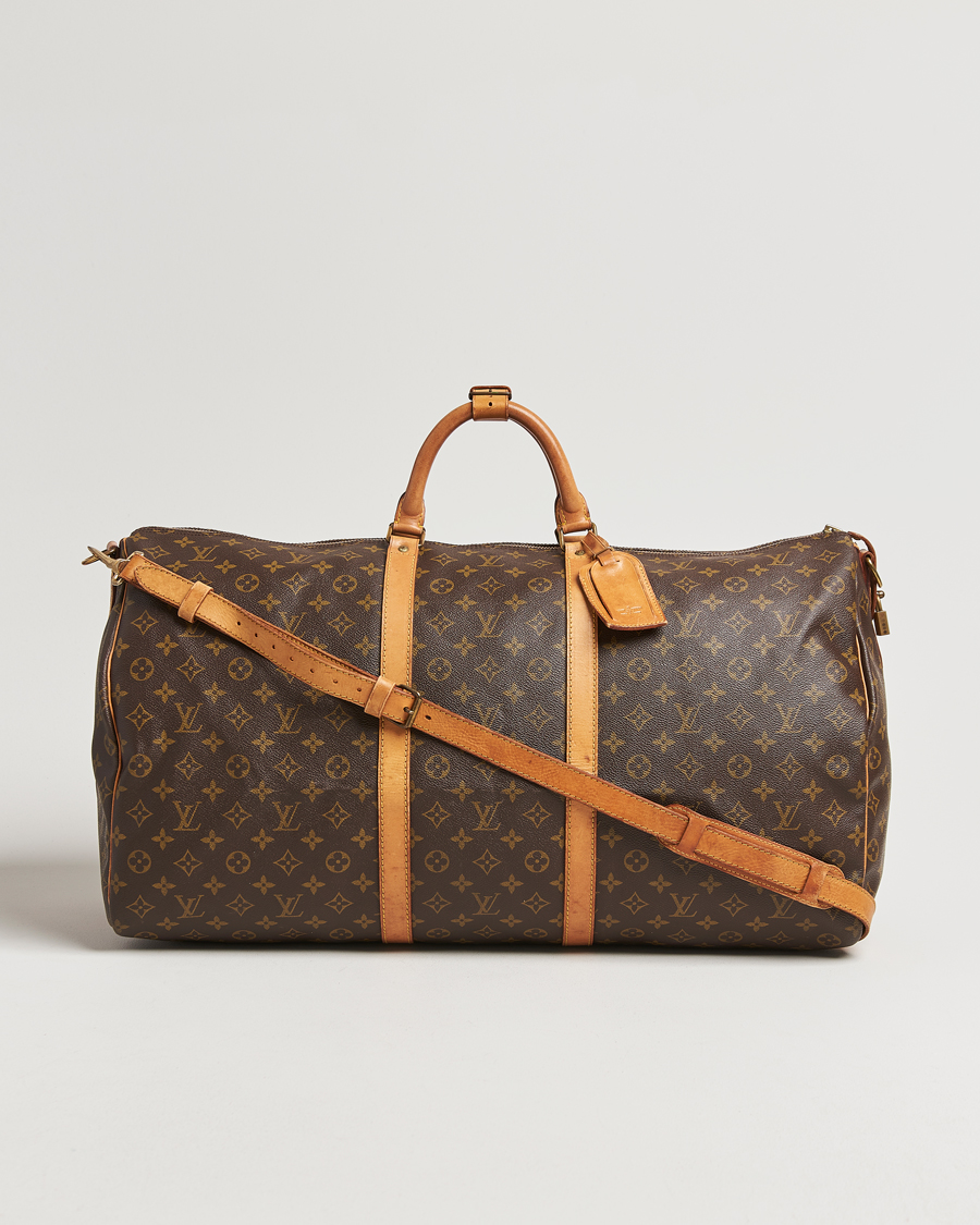 Heren | Pre-Owned & Vintage Bags | Louis Vuitton Pre-Owned | Keepall Bandoulière 60 Monogram