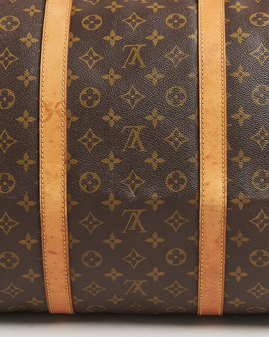 Heren | Pre-Owned & Vintage Bags | Louis Vuitton Pre-Owned | Keepall Bandoulière 60 Monogram