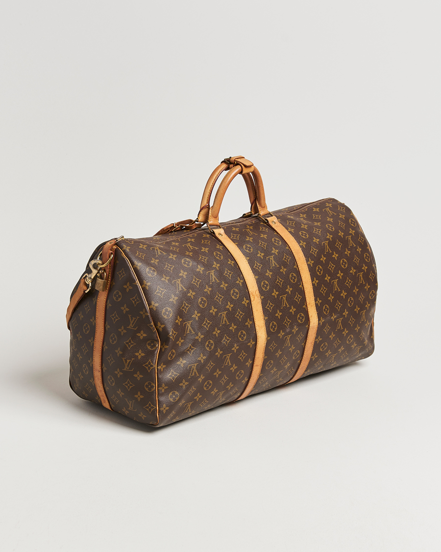 Heren | Pre-Owned & Vintage Bags | Louis Vuitton Pre-Owned | Keepall Bandoulière 60 Monogram