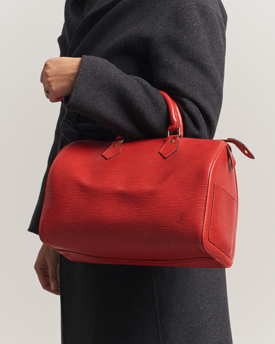 Heren | Gifts for Her | Louis Vuitton Pre-Owned | Speedy 30 Handbag Epi Leather Red