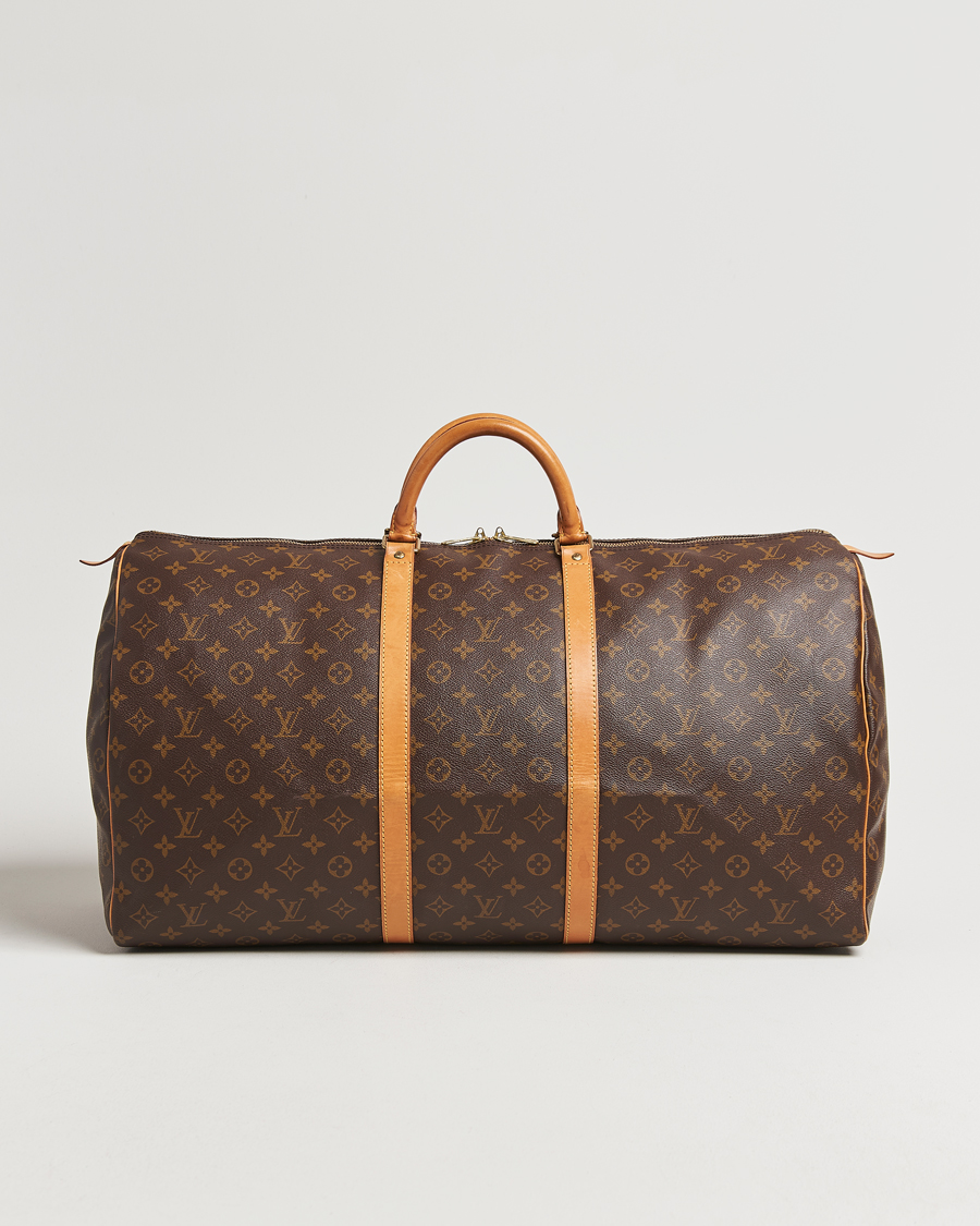 Heren | Pre-Owned & Vintage Bags | Louis Vuitton Pre-Owned | Keepall 60 Monogram