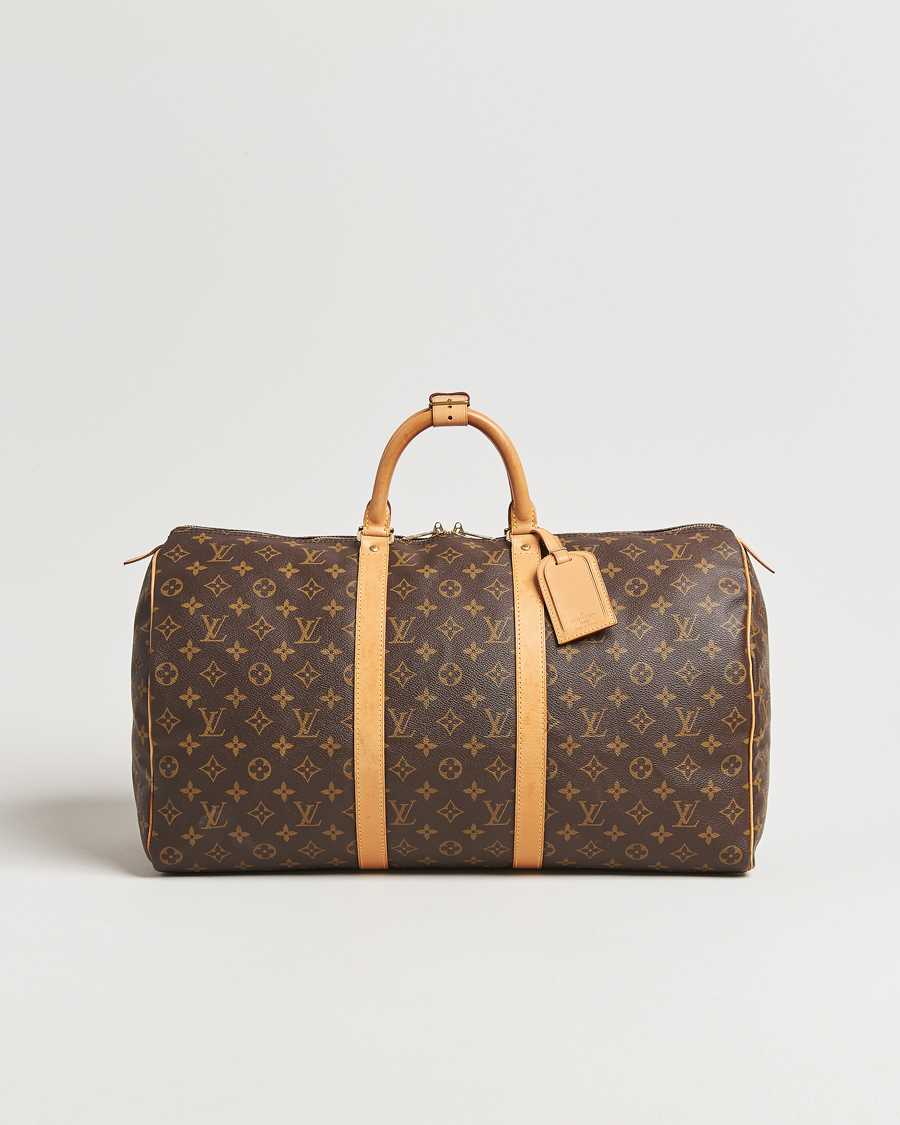 Heren | Pre-Owned & Vintage Bags | Louis Vuitton Pre-Owned | Keepall 50 Monogram