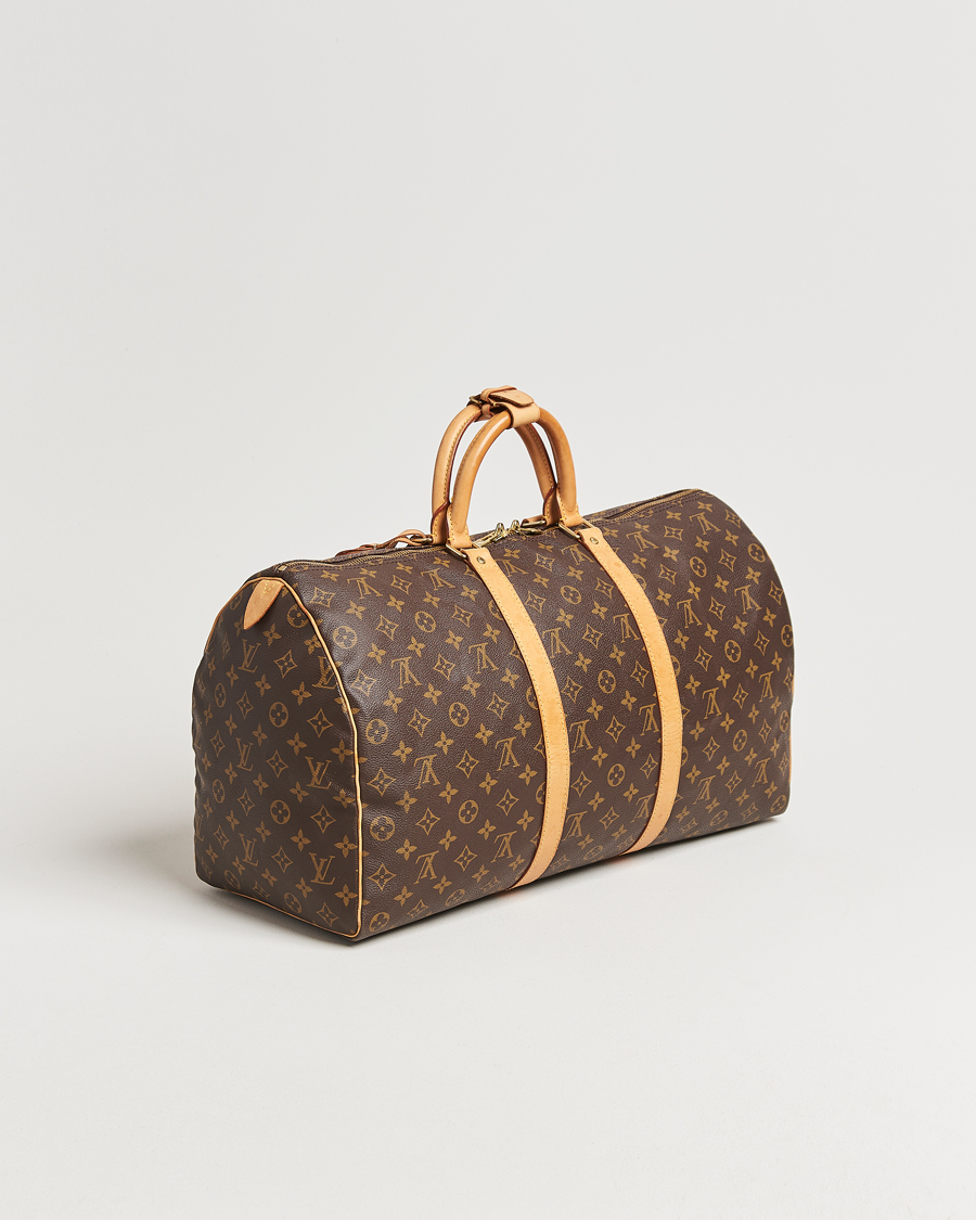 Heren | Pre-Owned & Vintage Bags | Louis Vuitton Pre-Owned | Keepall 50 Monogram