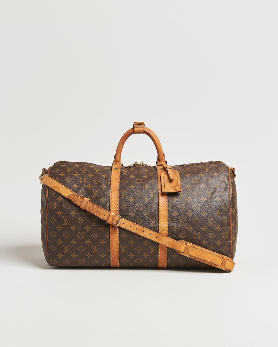Heren | Pre-Owned & Vintage Bags | Louis Vuitton Pre-Owned | Keepall Bandoulière 50 Monogram