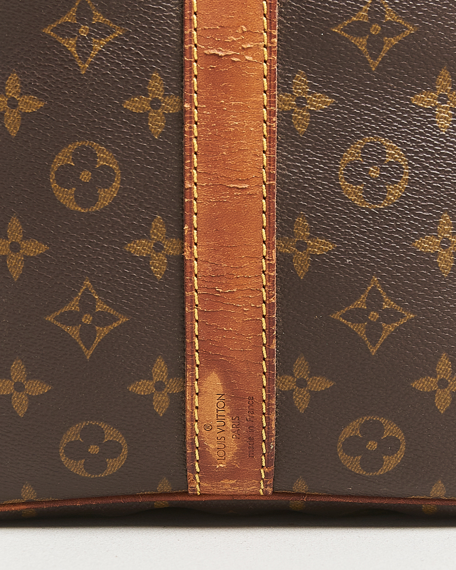 Heren | Pre-Owned & Vintage Bags | Louis Vuitton Pre-Owned | Keepall Bandoulière 50 Monogram