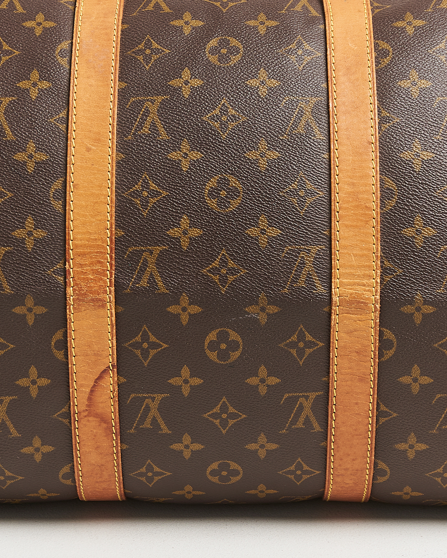 Heren | Pre-Owned & Vintage Bags | Louis Vuitton Pre-Owned | Keepall Bandoulière 50 Monogram