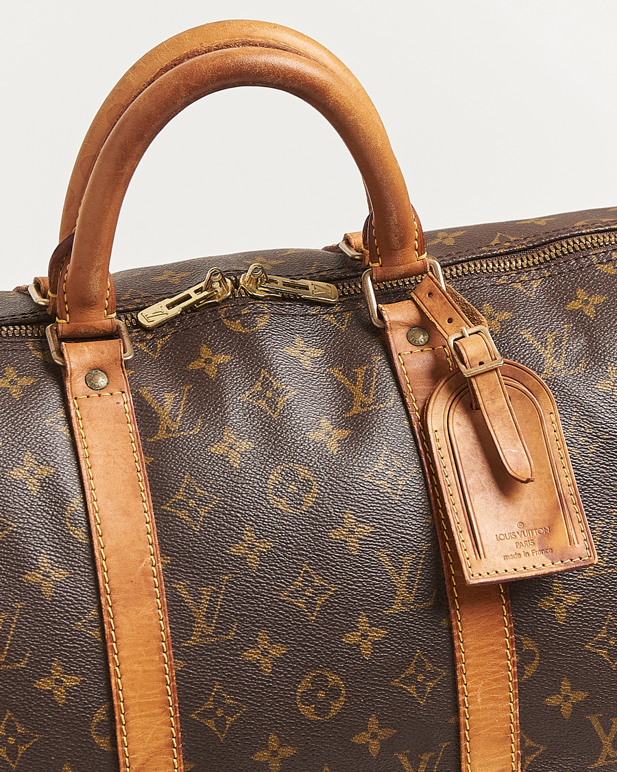 Heren | Pre-Owned & Vintage Bags | Louis Vuitton Pre-Owned | Keepall Bandoulière 50 Monogram