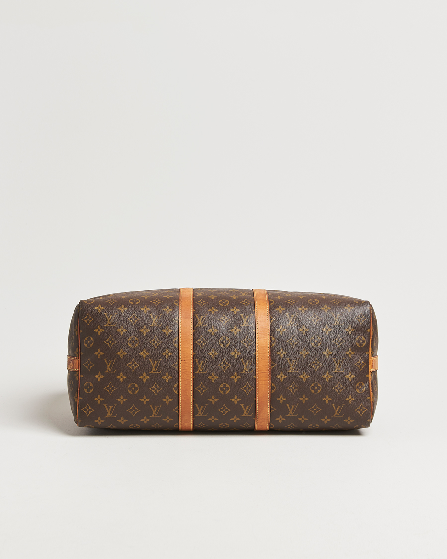 Heren | Pre-Owned & Vintage Bags | Louis Vuitton Pre-Owned | Keepall Bandoulière 50 Monogram
