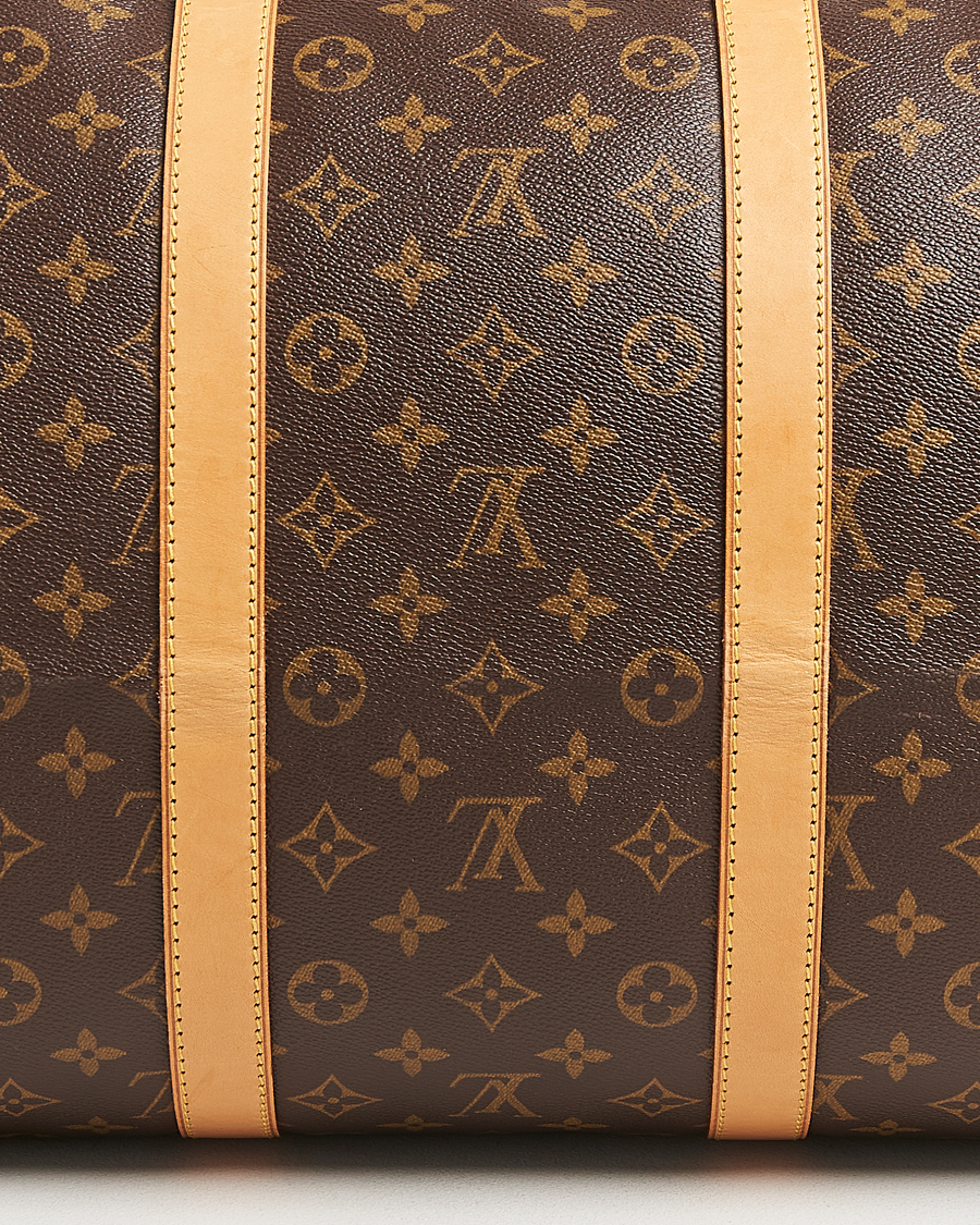 Heren | Pre-Owned & Vintage Bags | Louis Vuitton Pre-Owned | Keepall Bandoulière 55 Monogram