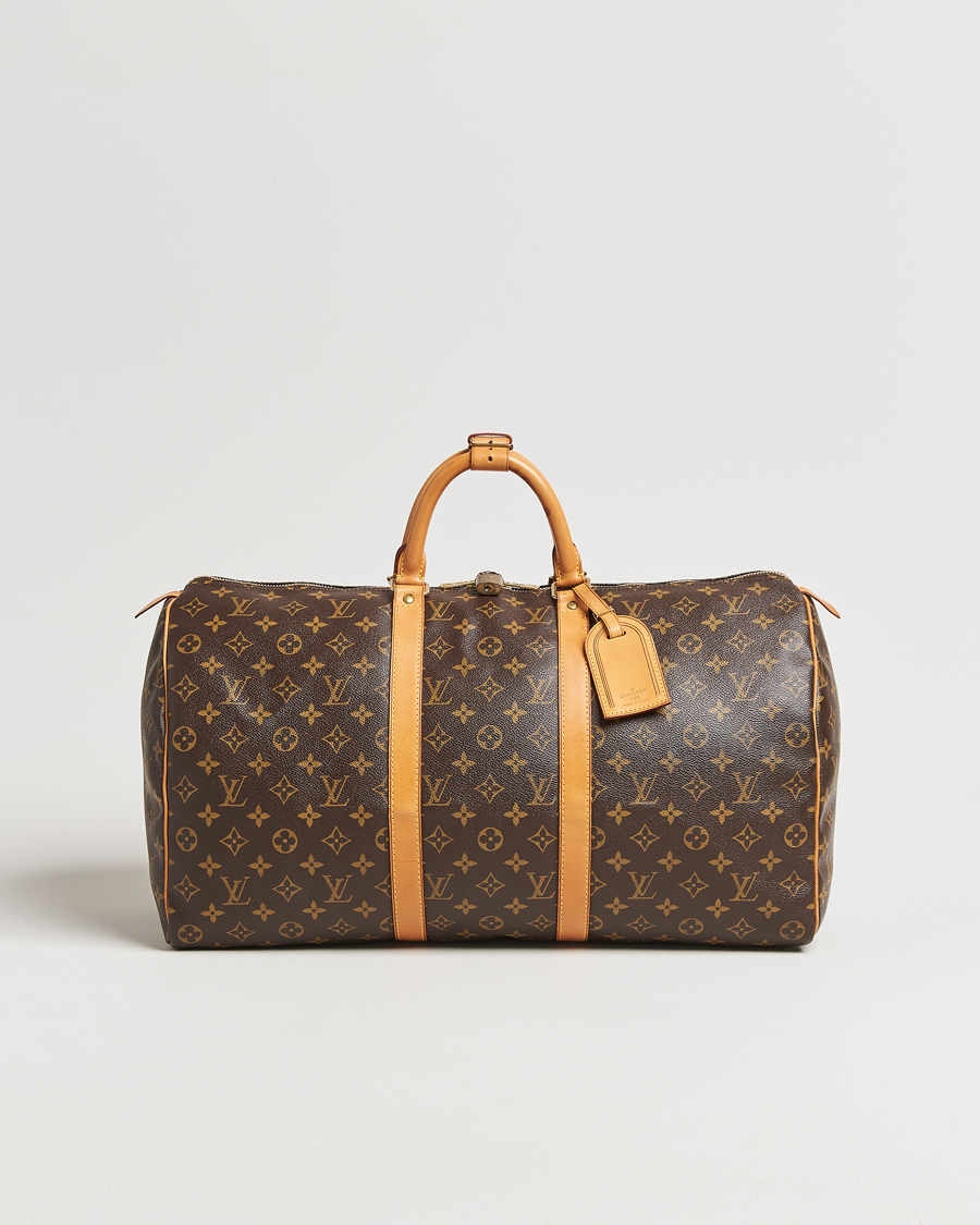 Heren | Pre-Owned & Vintage Bags | Louis Vuitton Pre-Owned | Keepall 50 Monogram