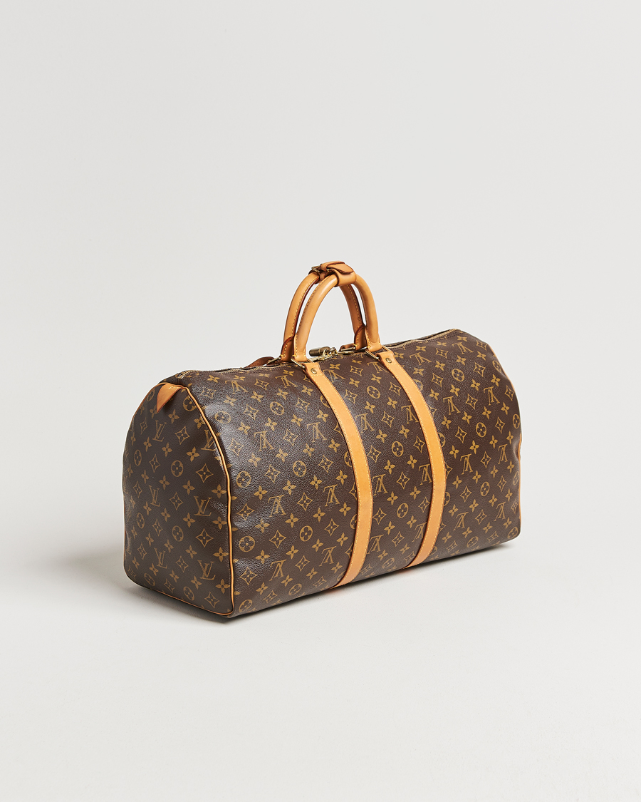 Heren | Pre-Owned & Vintage Bags | Louis Vuitton Pre-Owned | Keepall 50 Monogram