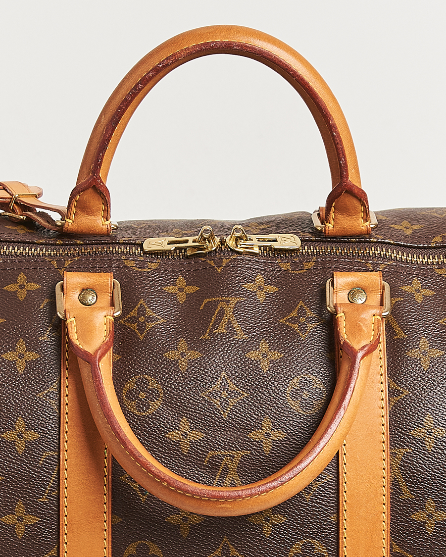 Heren | Pre-Owned & Vintage Bags | Louis Vuitton Pre-Owned | Keepall 55 Monogram