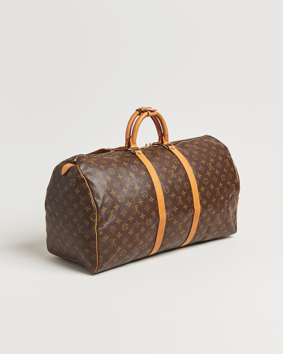 Heren | Pre-Owned & Vintage Bags | Louis Vuitton Pre-Owned | Keepall 55 Monogram