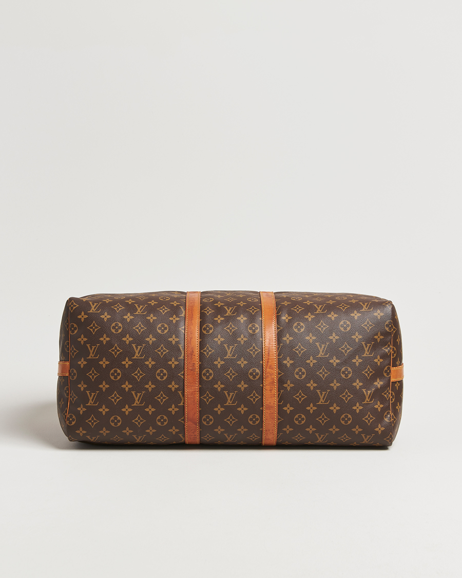 Heren | Pre-Owned & Vintage Bags | Louis Vuitton Pre-Owned | Keepall Bandoulière 55 Monogram