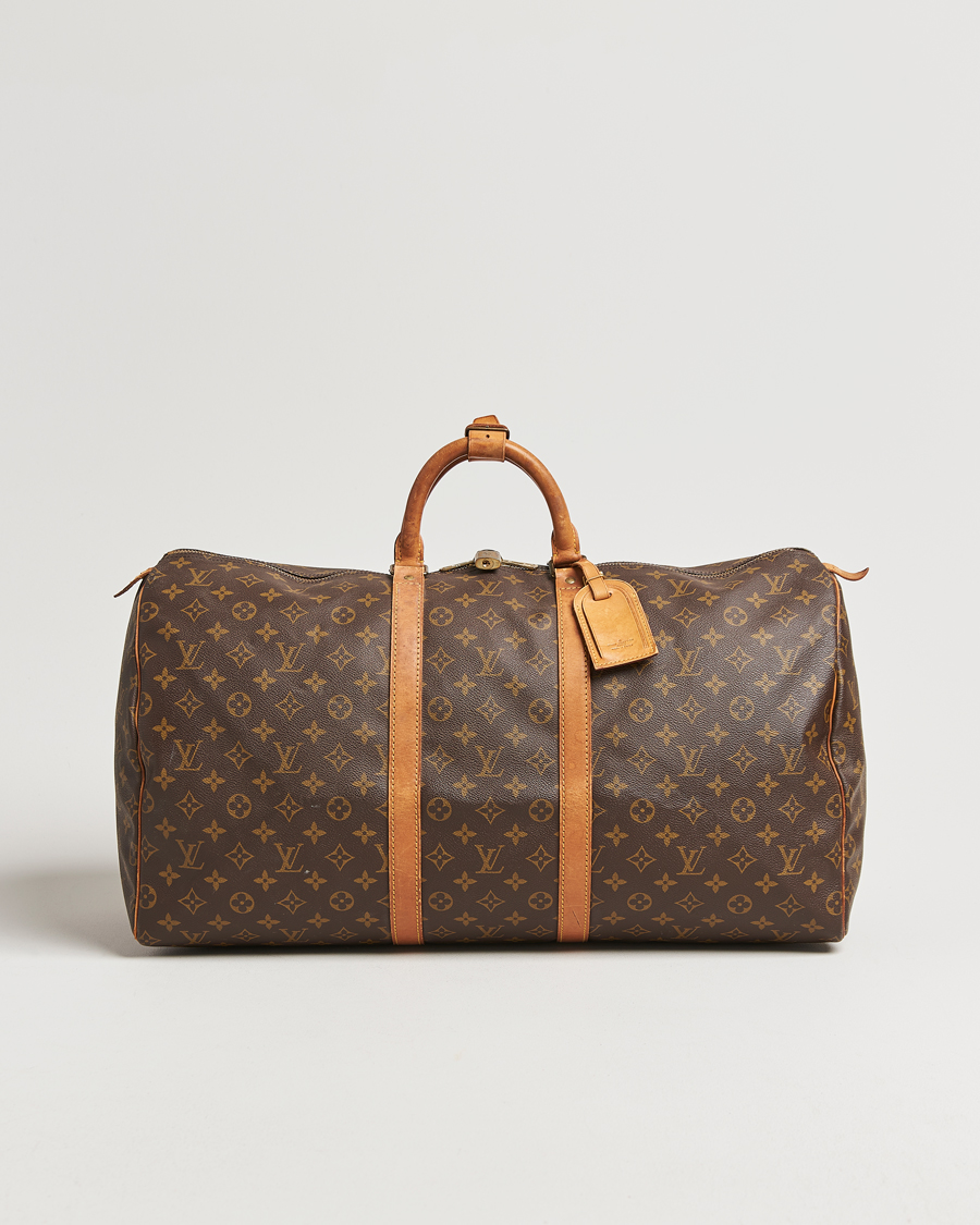 Heren | Pre-Owned & Vintage Bags | Louis Vuitton Pre-Owned | Keepall 55 Monogram