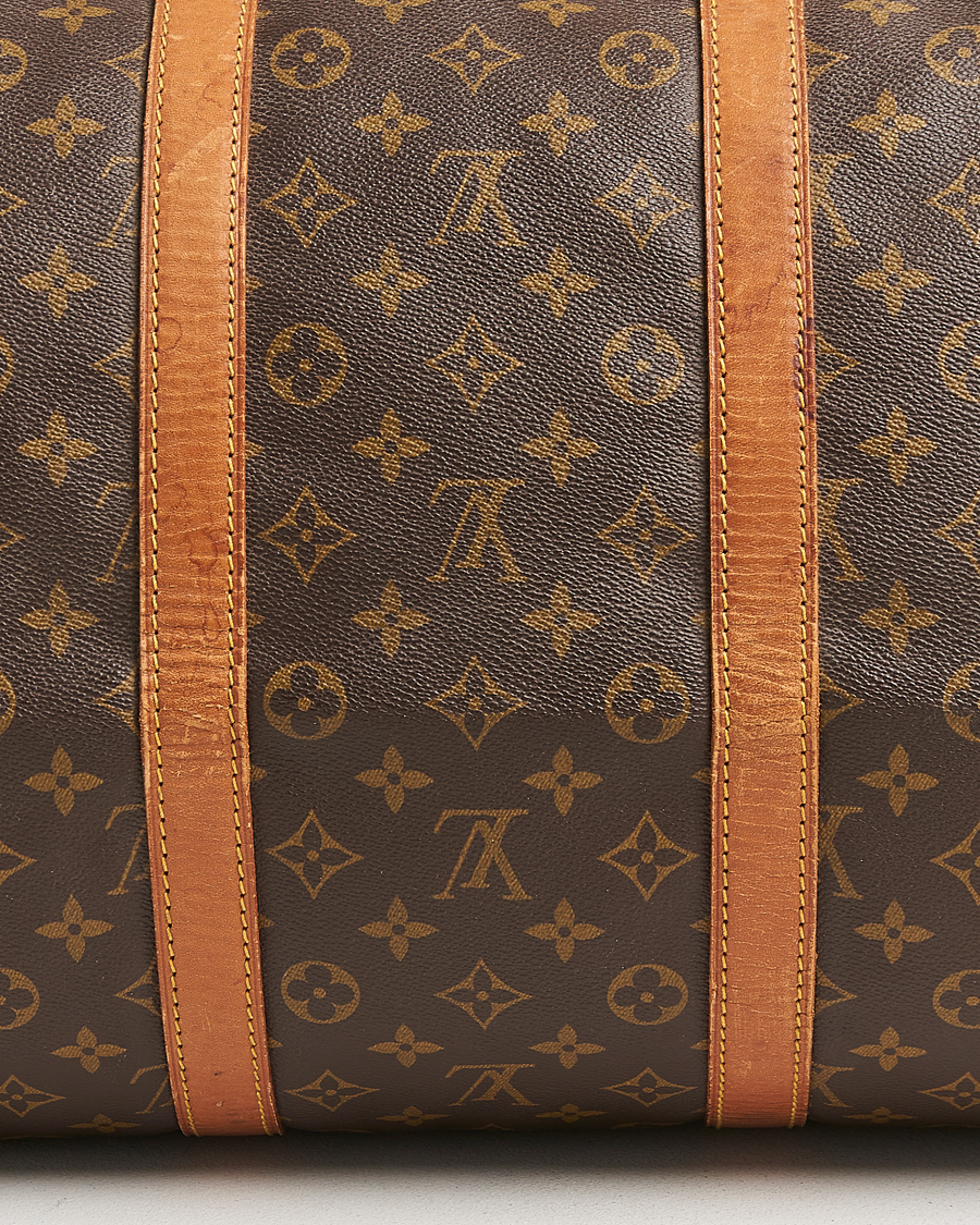 Heren | Pre-Owned & Vintage Bags | Louis Vuitton Pre-Owned | Keepall 55 Monogram