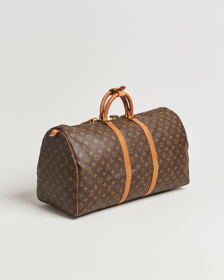 Heren | Pre-Owned & Vintage Bags | Louis Vuitton Pre-Owned | Keepall 55 Monogram