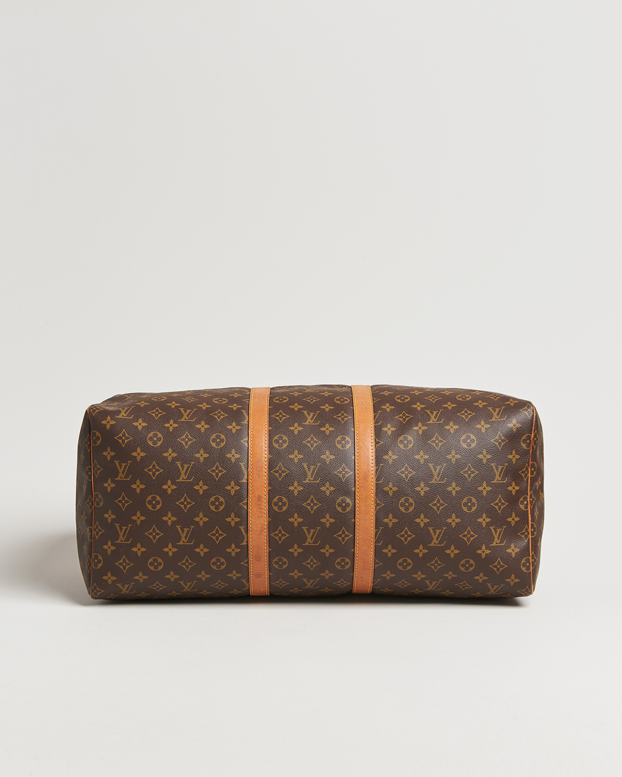 Heren | Pre-Owned & Vintage Bags | Louis Vuitton Pre-Owned | Keepall 55 Monogram
