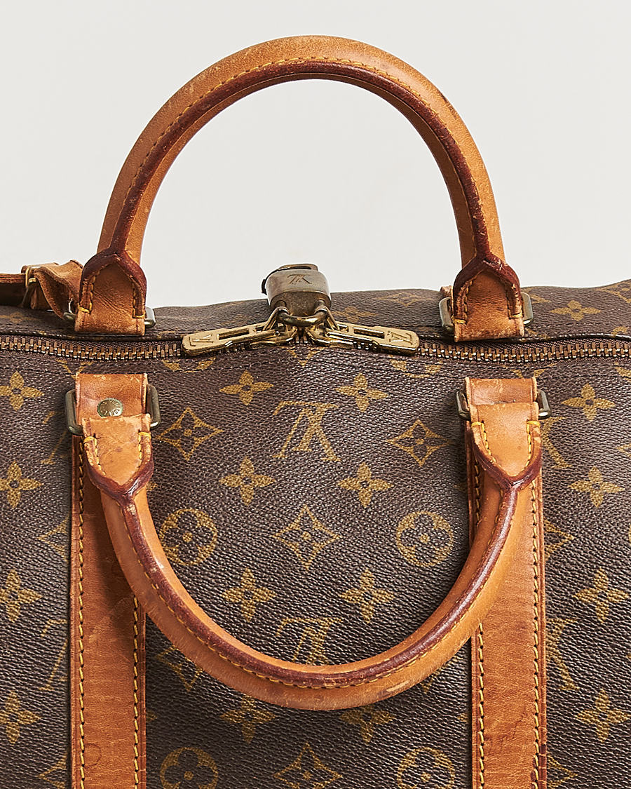 Heren | Pre-Owned & Vintage Bags | Louis Vuitton Pre-Owned | Keepall 55 Monogram