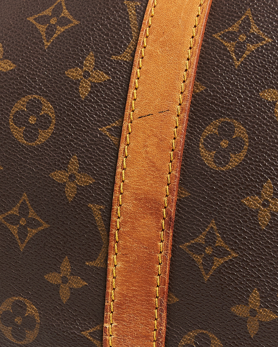Heren | Pre-Owned & Vintage Bags | Louis Vuitton Pre-Owned | Keepall Bandoulière 55 Monogram
