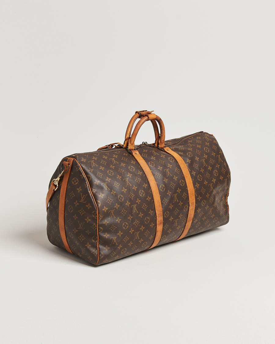 Heren | Pre-Owned & Vintage Bags | Louis Vuitton Pre-Owned | Keepall Bandoulière 55 Monogram