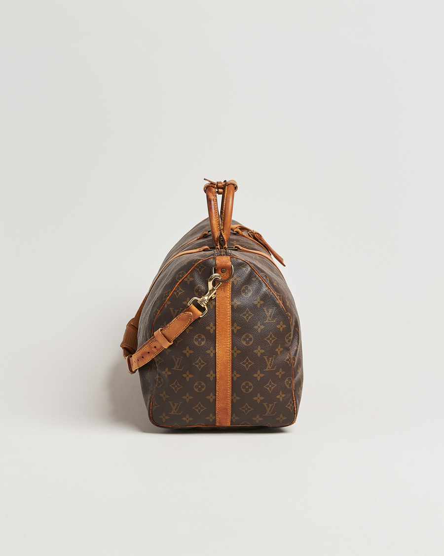 Heren | Pre-Owned & Vintage Bags | Louis Vuitton Pre-Owned | Keepall Bandoulière 55 Monogram