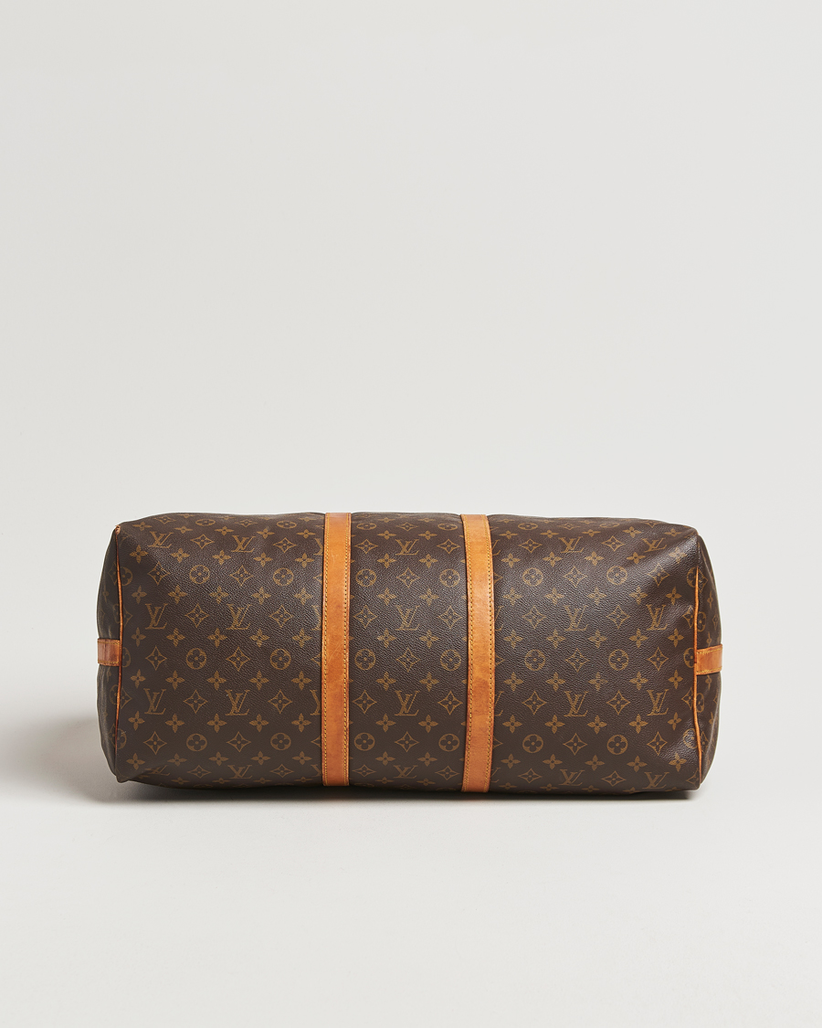 Heren | Pre-Owned & Vintage Bags | Louis Vuitton Pre-Owned | Keepall Bandoulière 55 Monogram