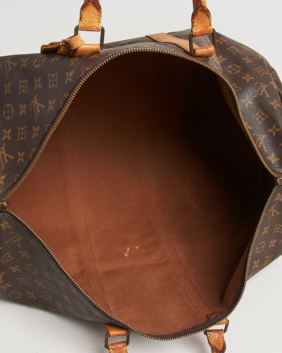 Heren | Pre-Owned & Vintage Bags | Louis Vuitton Pre-Owned | Keepall Bandoulière 55 Monogram