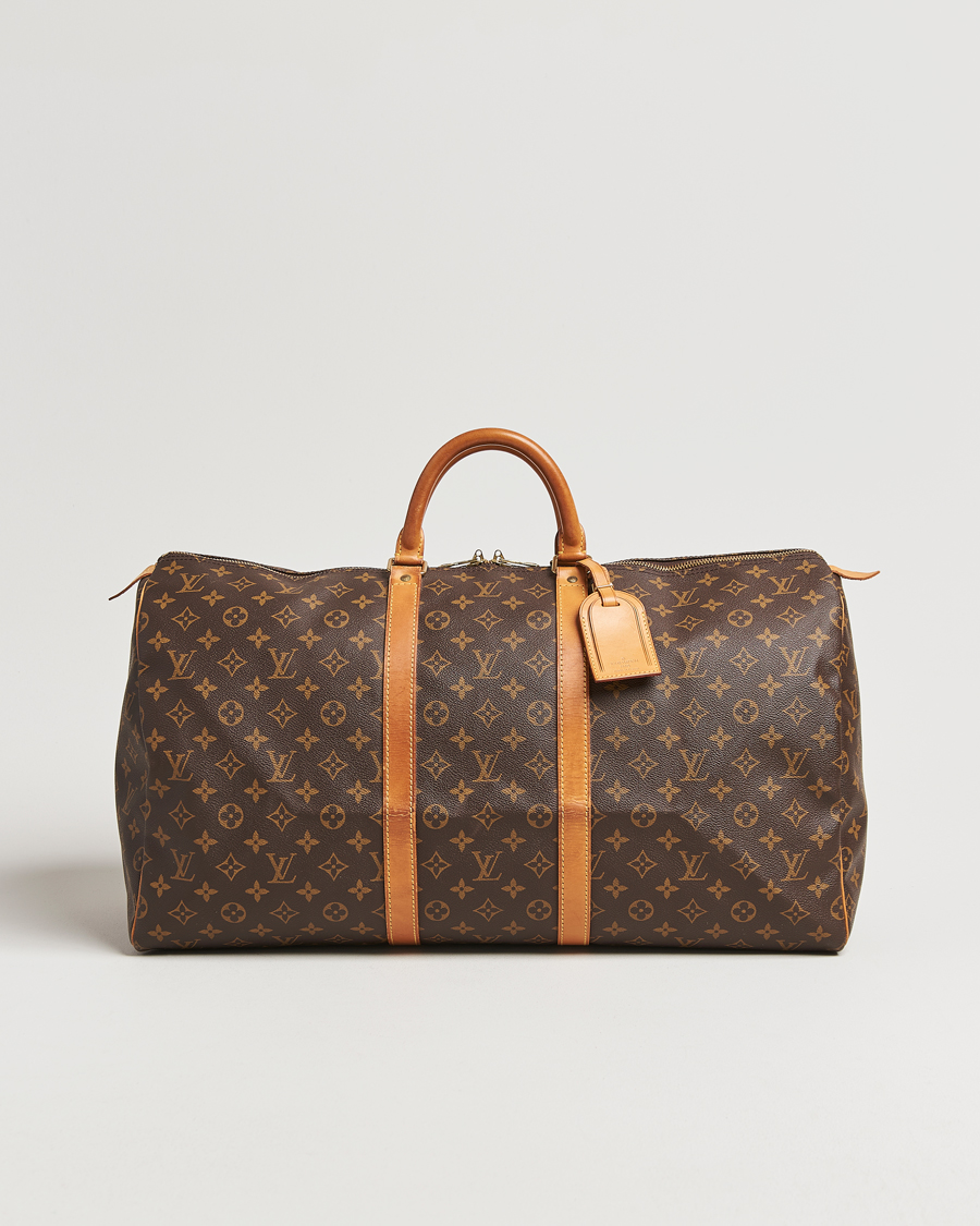 Heren | Pre-Owned & Vintage Bags | Louis Vuitton Pre-Owned | Keepall 55 Monogram