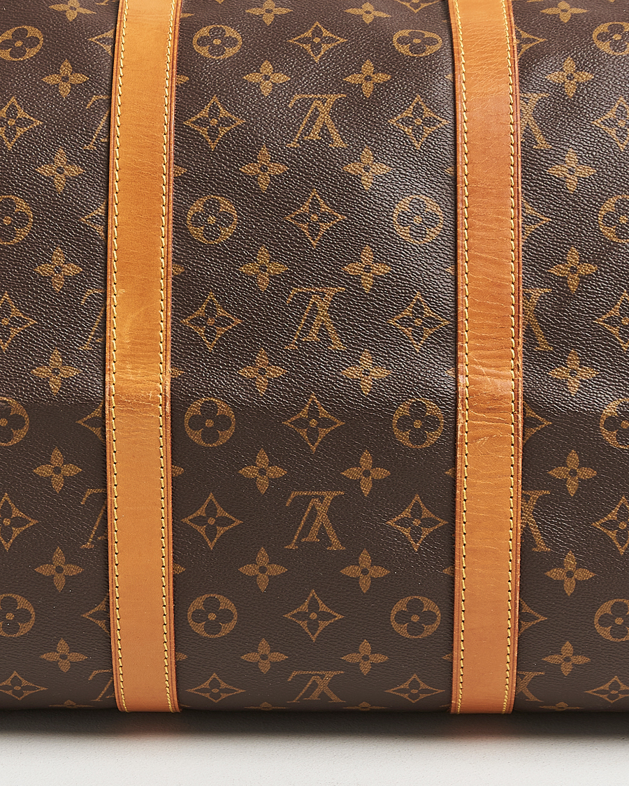 Heren | Pre-Owned & Vintage Bags | Louis Vuitton Pre-Owned | Keepall 55 Monogram