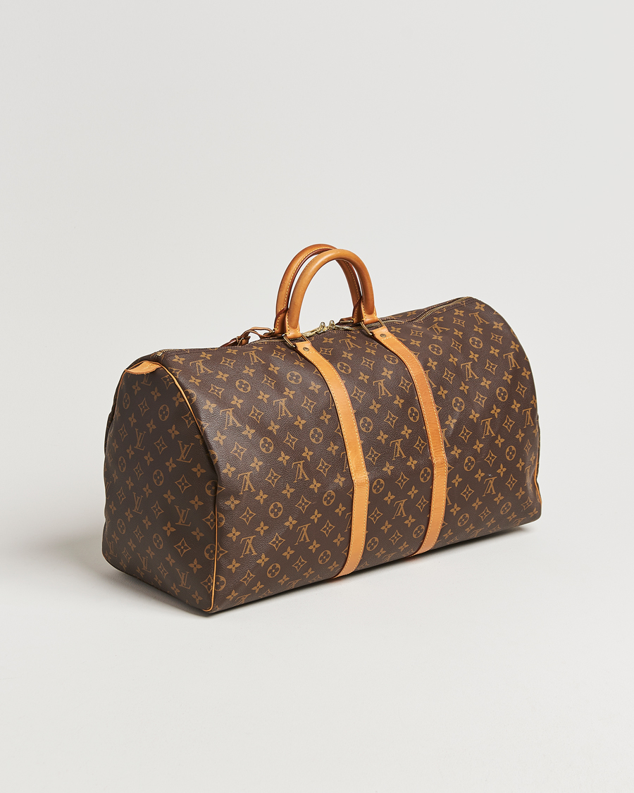 Heren | Pre-Owned & Vintage Bags | Louis Vuitton Pre-Owned | Keepall 55 Monogram