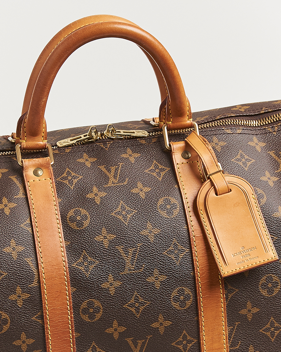 Heren | Pre-Owned & Vintage Bags | Louis Vuitton Pre-Owned | Keepall 55 Monogram